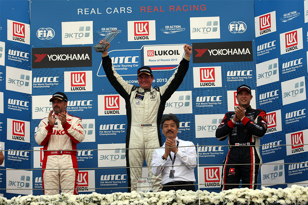 Michael Nykjær er flyvende i dette års WTCC-mesterskab, hvor har indtil videre har vundet tre løb